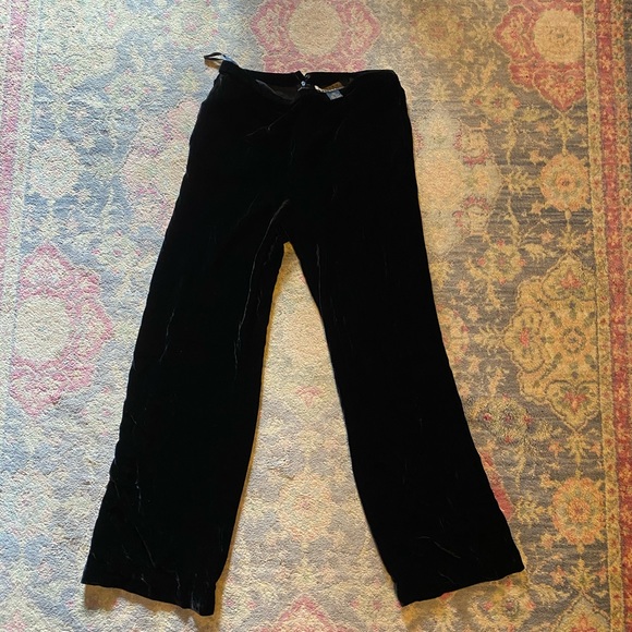 vintage velvet pants - Picture 1 of 2